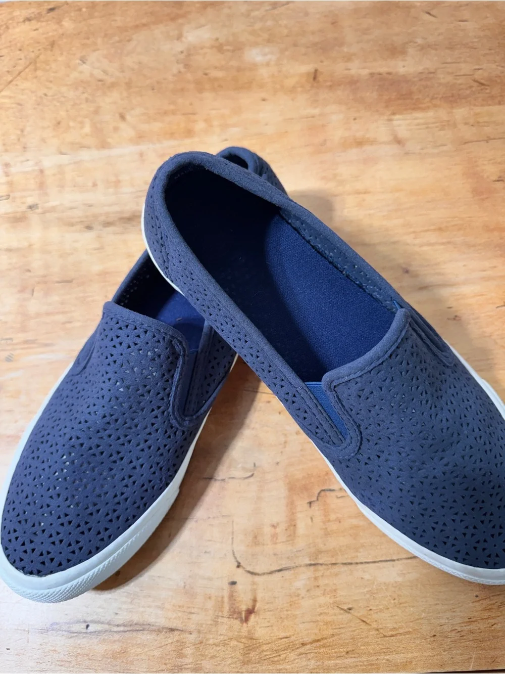 Women”s Slip-On Casual Shoes in Navy - Comfortable Everyday Wear
